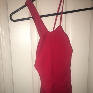 Free people fitted red tank!